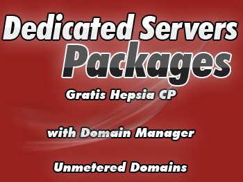 Inexpensive dedicated servers hosting package